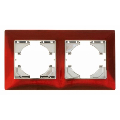 Рамка на 2 поста Gusi Electric BRAVO С1020-039