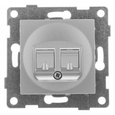 Розетка Ethernet RJ-45 без рамки Gusi Electric BRAVO С10К1-004