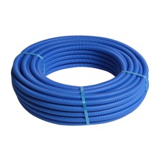 Труба HENCO RIXc в синей гофре, PEXc-AL-PEXc, 20х2, (50)