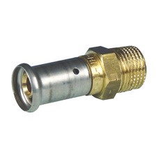 Муфта HENCO НР латунь пресс, 16x3/4quot;