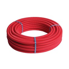 Труба HENCO RIXc в красной гофре, PEXc-AL-PEXc, 20х2, (25)