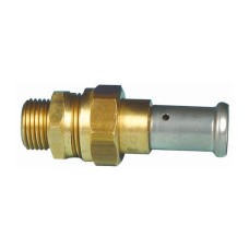 Муфта HENCO плоское уплотнение, латунь пресс, 26x3/4quot;