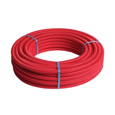 Труба HENCO RIXc в красной гофре, PEXc-AL-PEXc, 20х2, (50)