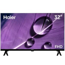 Телевизор Haier SMART TV S1, 32", 1920×1080, DVB-T2/C/S2, HDMI×3, USB×2, SmartTV, чёрный