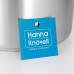 Кастрюля Hanna Knövell, 9 л, d=26 см, h=17 см, толщина стенки 0.6 мм, с крышкой, индукция, нержавеющая сталь