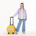 Чемодан детский 28 л (XS) HappyAnt, отдел на молнии, цвет жёлтый