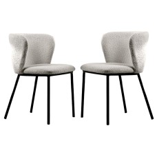 Стул Whirl (комплект 2 шт) серый,черный