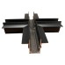 Соединитель X-образный для треков встраиваемых Hesby Lighting ElDeko 0160