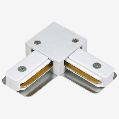 Соединитель угловой L-образный для треков Hesby Lighting Skylite 0030
