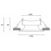 Встраиваемый светильник Hesby Lighting Envision HSBL_0109