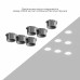 Встраиваемый светильник Hesby Lighting Larvik HSBL_0217