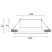 Встраиваемый светильник Hesby Lighting Sogne HSBL_0096
