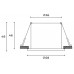Встраиваемый светильник Hesby Lighting Verdal HSBL_0101