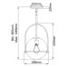 Подвесной светильник Hinkley Somerset QN-SOMERSET-P-C-HB