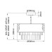 Подвесной светильник Hinkley Reverie QN-REVERIE-4P-CPG