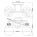 Настенные светильники Hinkley QN-POPPY2-HB-BATH
