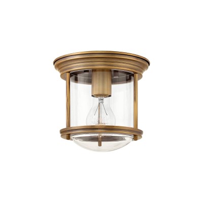 Потолочные светильники Hinkley QN-HADRIAN-MINI-F-BR-CLEAR