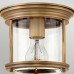 Потолочные светильники Hinkley QN-HADRIAN-MINI-F-BR-CLEAR