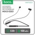 Наушники спортивные беспроводные, Hoco ES53, вакуумные, Bluetooth 5.0, с микрофоном, 100 мАч, чёрные