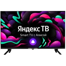 Телевизор Hyundai H-LED32BS5003, 32", 1366×768, DVB-T2/C/S2, HDMI×2, USB×1, SmartTV, чёрный