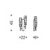 Бра IDL 423/2A Chrome