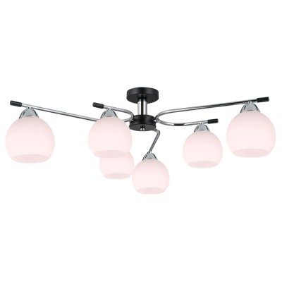 Потолочная люстра ILLUMICO LIBRA IL0638-6CSQ-24 CR BK LIBRA