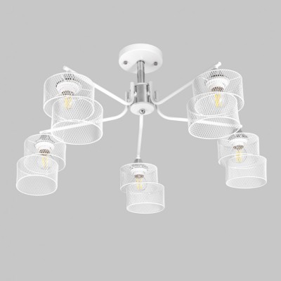 Люстра на штанге IMEX MD.4252-5-S-WH+CH