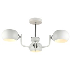 Люстра на штанге IMEX MD.4914-3-S WH+CH