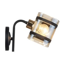 Бра IMEX MD.4060-1-W BK+FGD