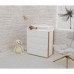 Комод пеленальный детский ИНКАНТО NUVOLLA LUX 800/5, 84х45х1107 см., 5 ящиков, белый/бук