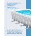 Бассейн каркасный Prism Frame, 400 х 200 х 100 см, фильтр-насос, лестница, 26788NP INTEX