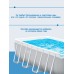 Бассейн каркасный Prism Frame, 400 х 200 х 100 см, фильтр-насос, лестница, 26788NP INTEX