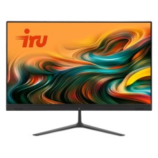 Моноблок IRU P233, 23.8", VA, i3 1005G1, 8 Гб DDR4, SSD 256 Гб, Intel UHD, Win 11 Pro, черный