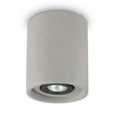Потолочный светильник Ideal Lux Oak PL1 Round Cemento 150437