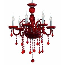 Подвесная люстра Ideal Lux Giudecca SP6 Rosso 027418