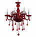 Подвесная люстра Ideal Lux Giudecca SP6 Rosso 027418