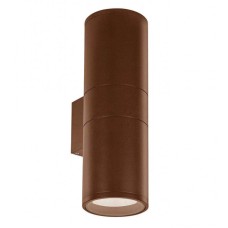 Уличный настенный светильник Ideal Lux Gun AP2 Small Coffee 163635
