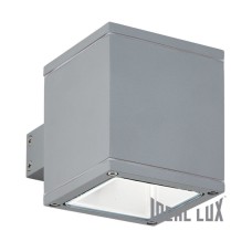Уличный настенный светильник Ideal Lux Snif Square AP1 Grigio 118666