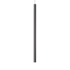 Подвесной светодиодный светильник Ideal Lux Ultrathin SP1 Big Square Nero 194196