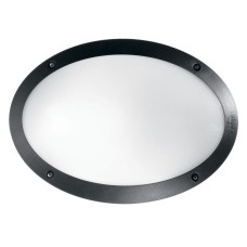 Уличный настенный светильник Ideal Lux Maddi-1 AP1 Nero 096704