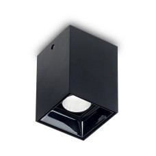Потолочный светодиодный светильник Ideal Lux Nitro 10W Square Nero 206042