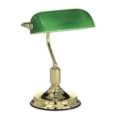 Настольная лампа Ideal Lux Lawyer TL1 Ottone 013657
