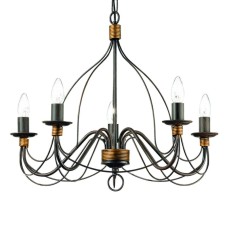 Подвесная люстра Ideal Lux Corte SP5 Ruggine 057187