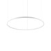 Подвесной светильник Ideal lux ORACLE SLIM SP D090 ROUND 3000K ON-OFF WH 229478