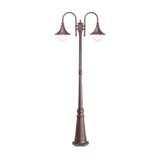Садово-парковый светильник Ideal lux CIMA PT2 COFFEE 246840