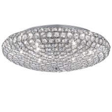 Потолочный светильник Ideal Lux King PL9 Cromo 073255