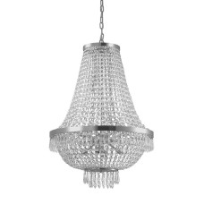 Подвесная люстра Ideal Lux Caesar SP12 Cromo 114279