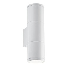 Уличный настенный светильник Ideal Lux Gun AP2 Small Bianco 100388