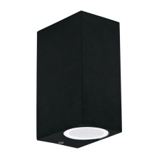 Уличный настенный светильник Ideal Lux Up AP2 Nero 115344