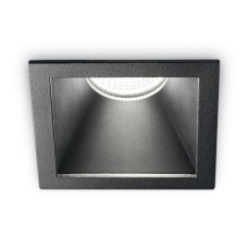 Встраиваемый светодиодный светильник Ideal Lux Game Square Black Black 192383